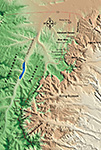 Landkarte Bryce Canyon National Park